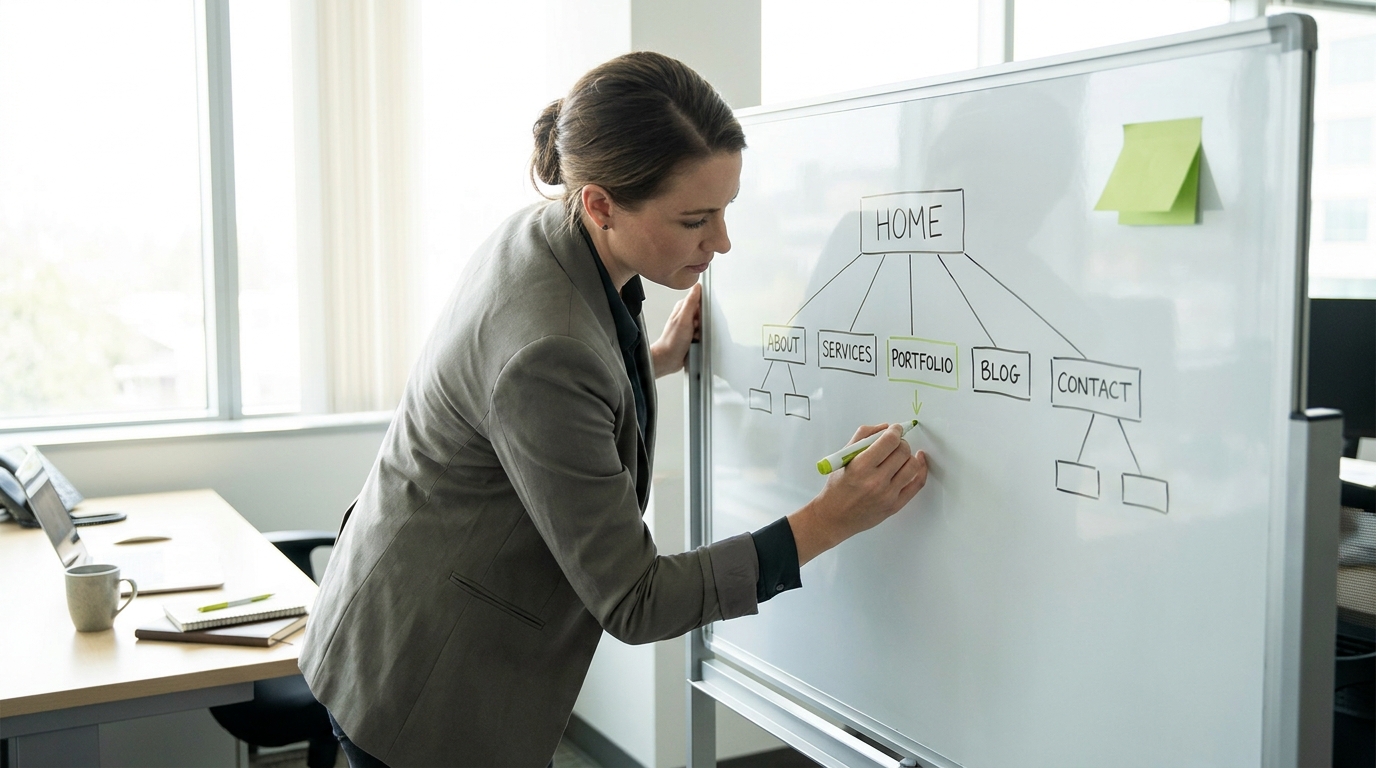 Interne Linkstruktur einer Website planen: Startseite, Themenseiten und Artikel sinnvoll verbinden